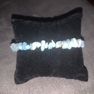 TOCARA New Retired Lilo E Amazonite Elastic Crystal Bracelet